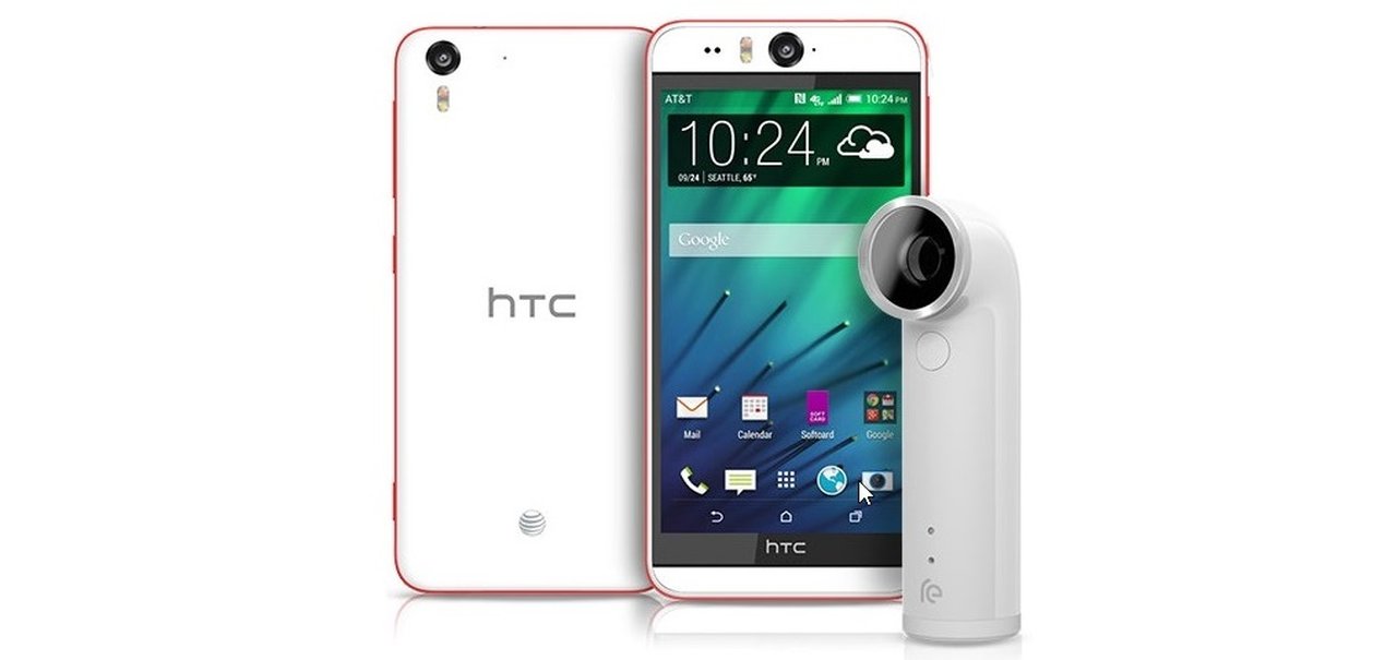 Para selfies: HTC apresenta primeiro smartphone com câmera frontal de 13 MP