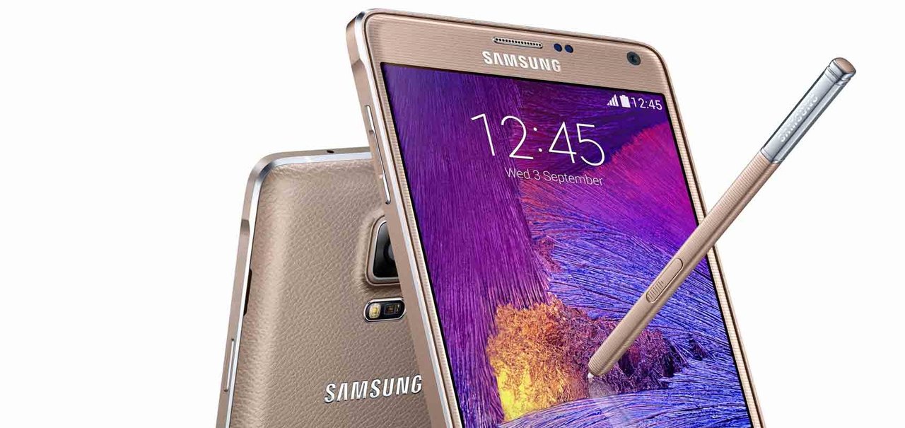 Galaxy Note 4 ganha primeira atualização e aumenta autonomia de bateria