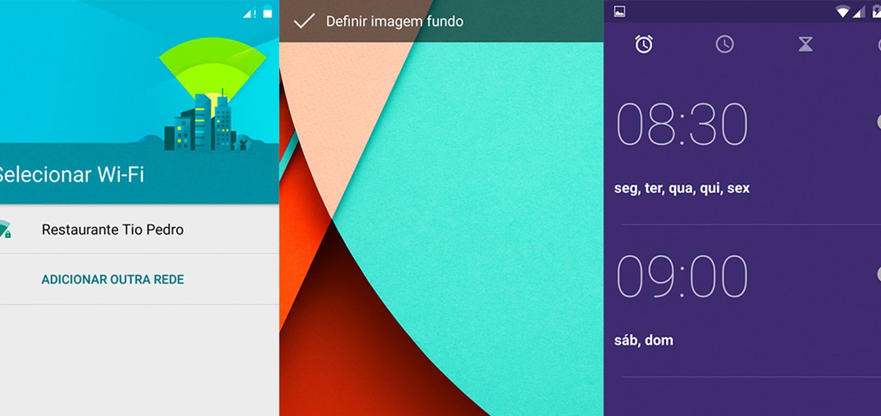 53 imagens para você conferir todos os detalhes do novo Android Lollipop