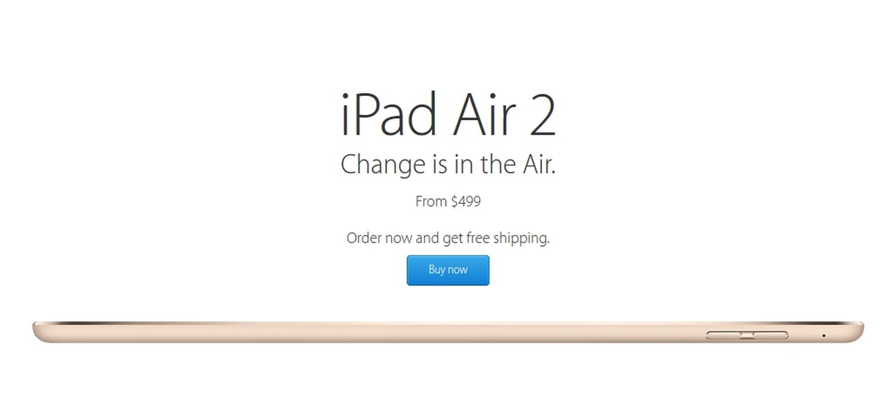 Apple libera pré-venda nos Estados Unidos de iPad Air 2 e iPad Mini 3