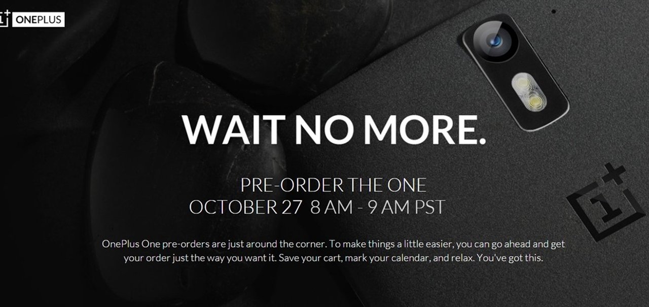 OnePlus One: aparelho entrará em pré-venda por apenas uma hora no dia 27