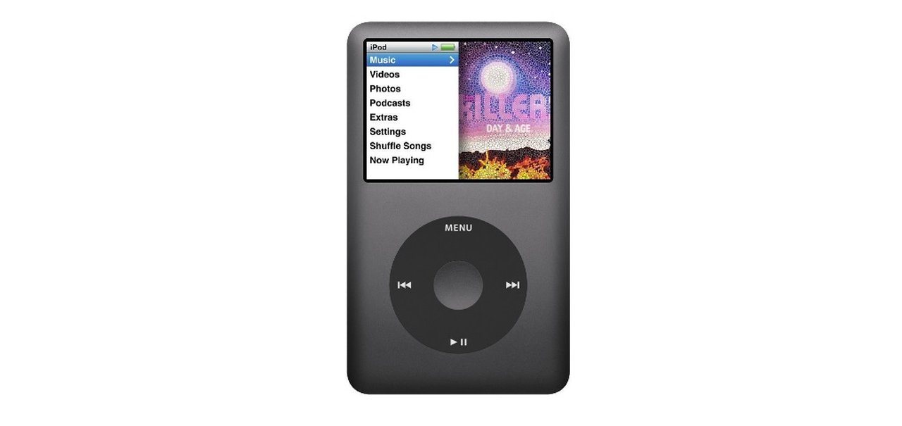 iPod Classic foi descontinuado por indisponibilidade de componentes