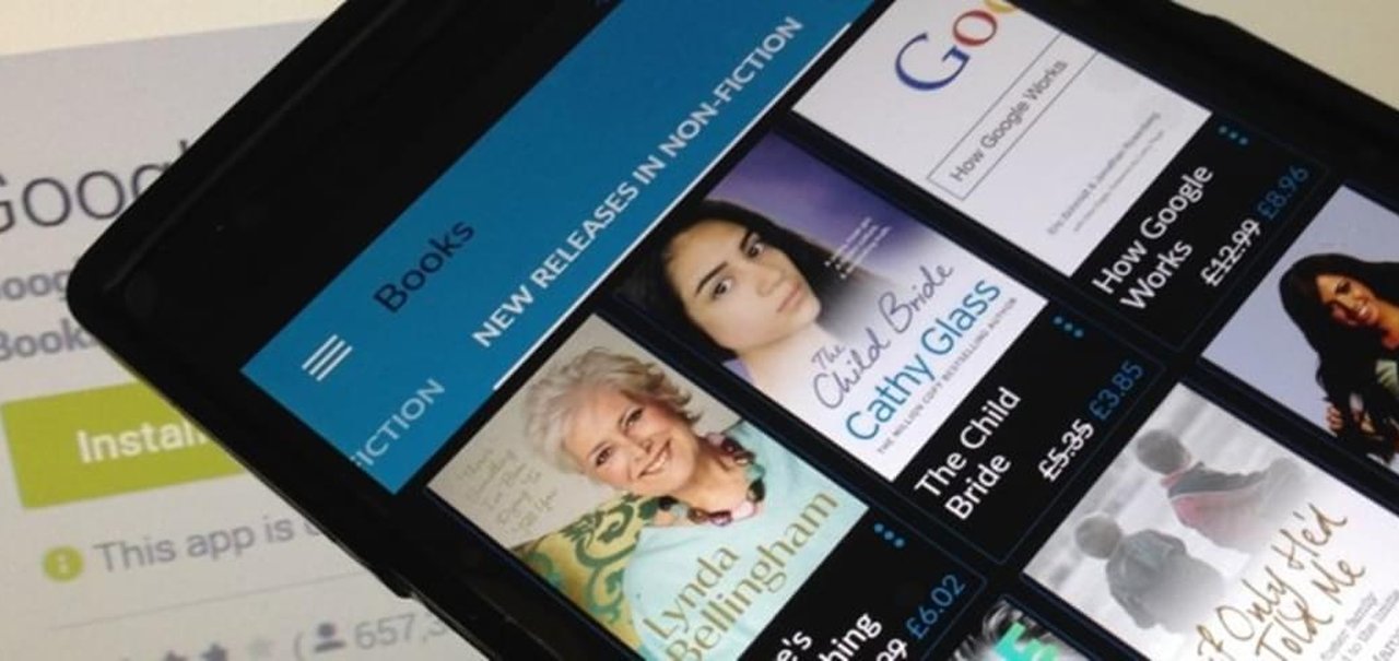 Atualização facilita leitura de HQs, guias e receitas no Google Play Books