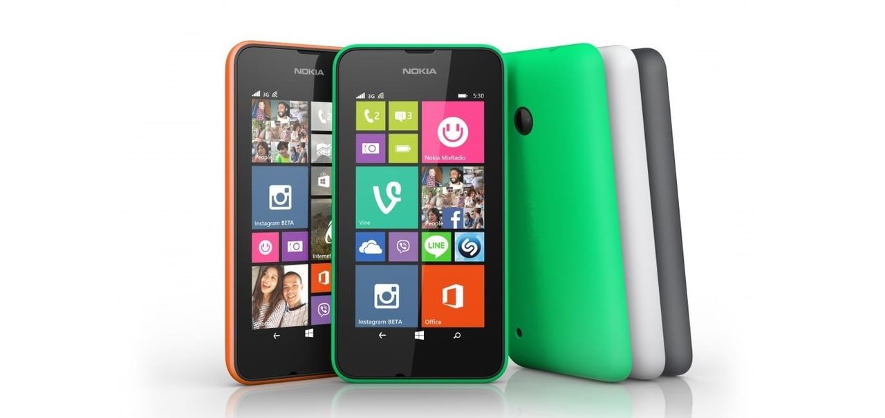 Lumias 930, 730 e 530 estão disponíveis no mercado na cor laranja