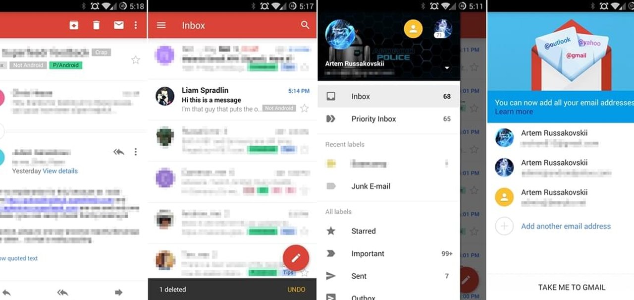 Gmail 5.0 já pode ser instalado; baixe o APK 