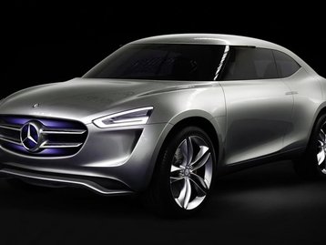 Carro-conceito da Mercedes-Benz gera energia a partir da pintura
