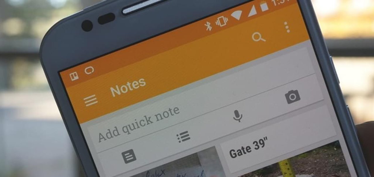 Agora é a vez do Google Keep ganhar o estilo do Material Design