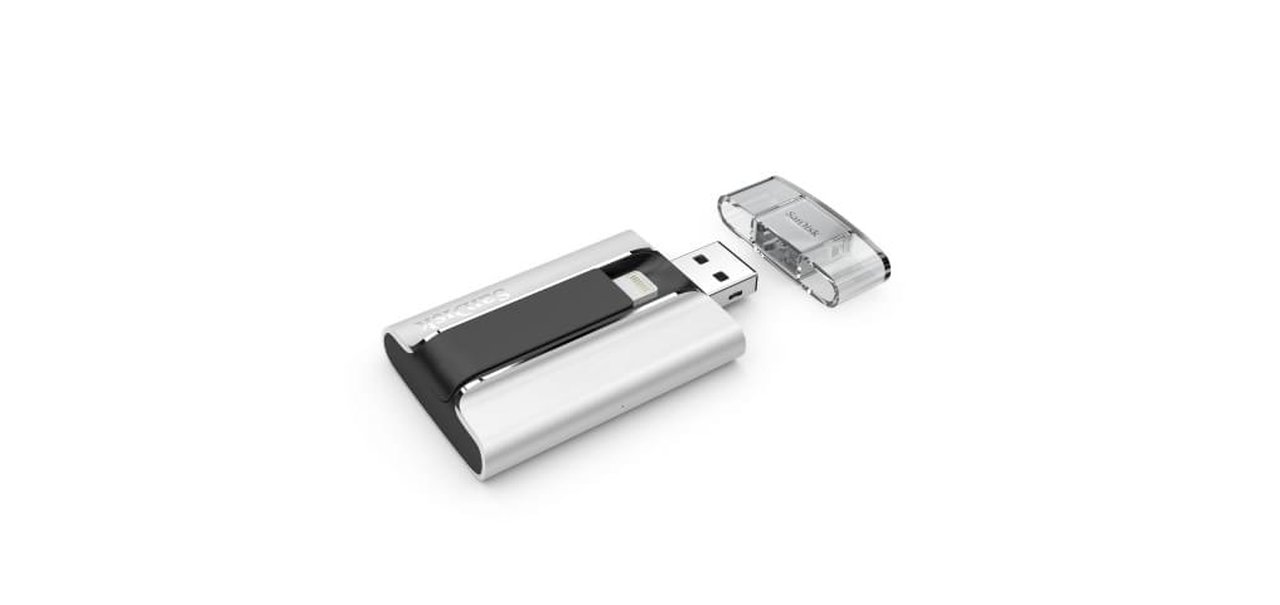 SanDisk lança novo pendrive para aparelhos iOS com conexão Lightning