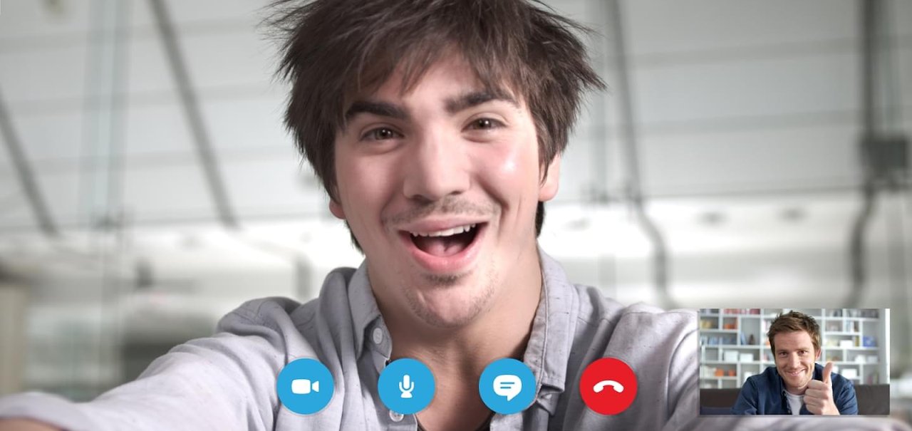 Skype agora suporta videochamadas paralelamente em celulares Android