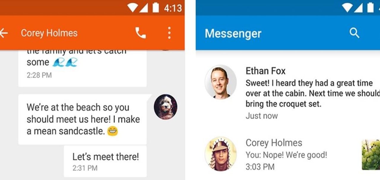 Messenger para Android: agora você escolhe a cor de cada um dos contatos