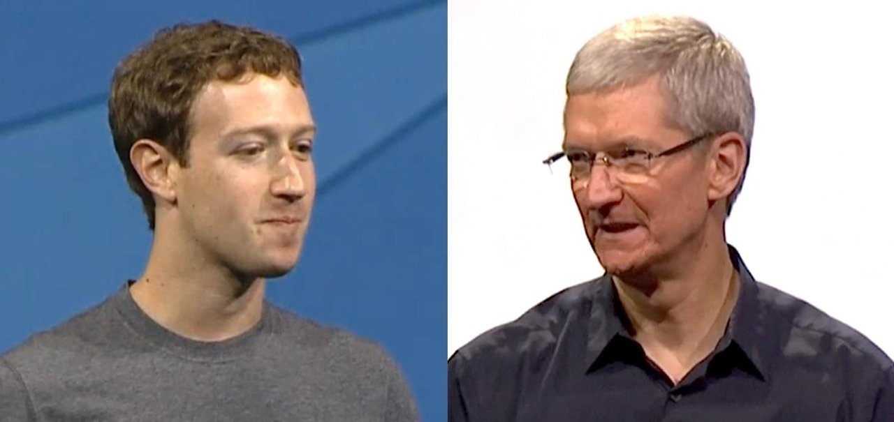 Zuckerberg rebate críticas de Tim Cook sobre inserir anúncios na web