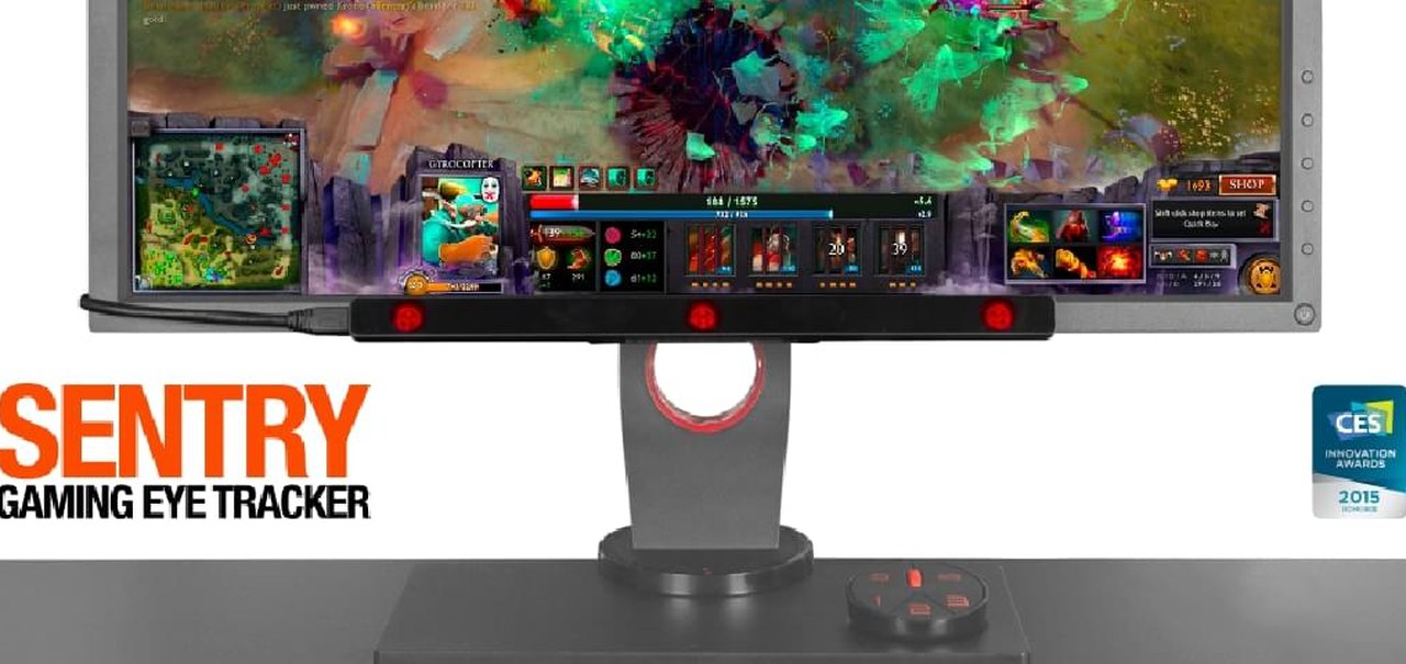 SteelSeries Sentry rastreia olhar e incrementa a transmissão de gameplays