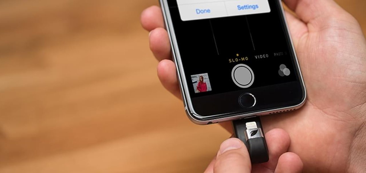 iBridge: o pendrive dobrado que se esconde na traseira do seu iPhone