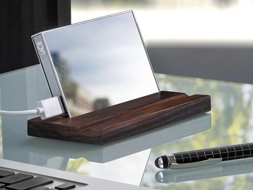 LaCie anuncia HD externo totalmente envolvido em Gorilla Glass espelhado