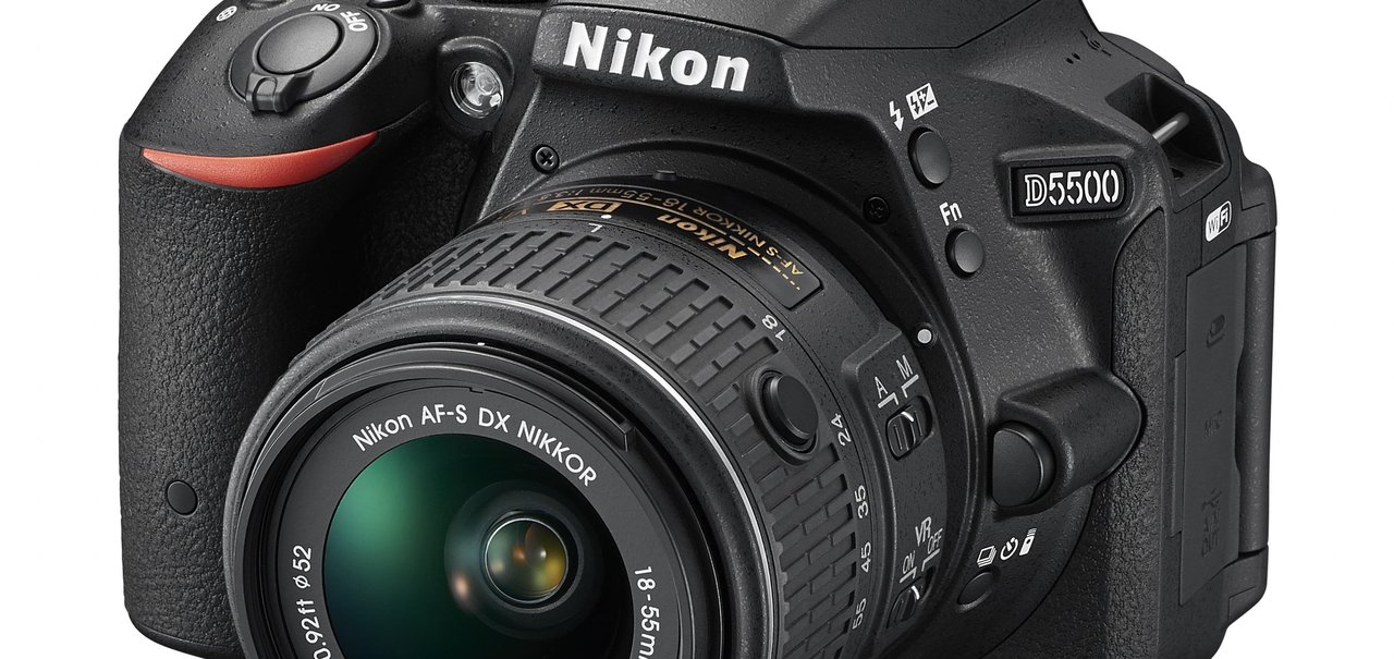 D5500: Nikon anuncia sua primeira DSLR com display touchscreen