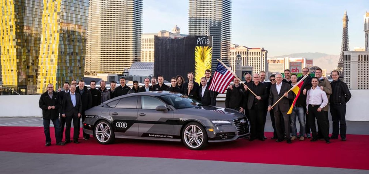 Audi A7 autônomo percorre 900 km para chegar à CES 2015