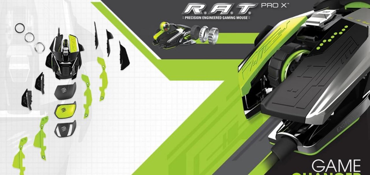 Mad Catz anuncia nova versão do mouse R.A.T. na CES 2015