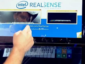 Intel mostra tela holográfica incrível que é sensível ao toque