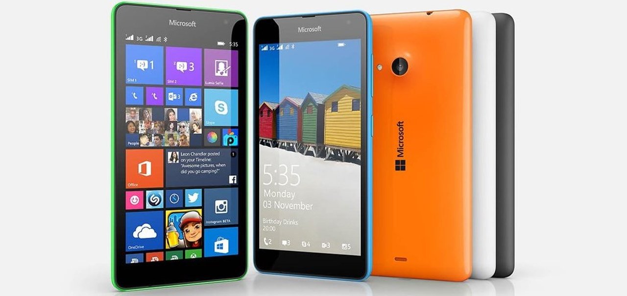 Microsoft Lumia 535 Dual SIM já está à venda no Brasil