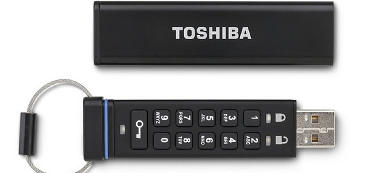 Segurança: Toshiba lança pendrive que protege dados armazenados com senha