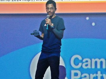 Jovem de 13 anos que fez impressora braile com LEGO mostra novidades na CP