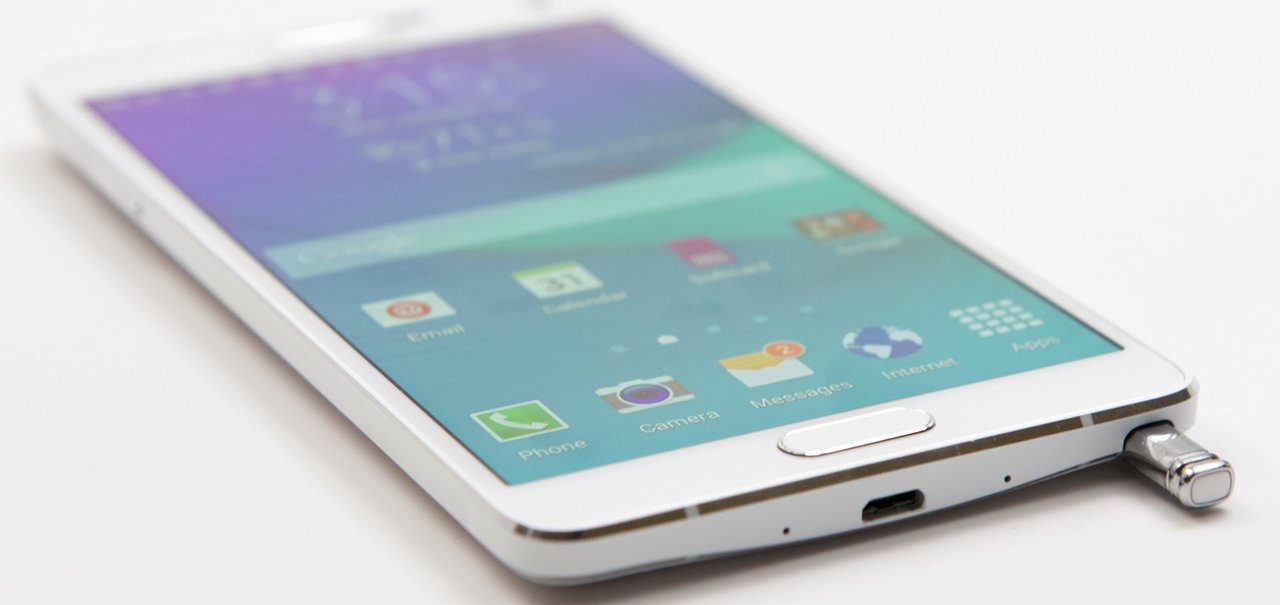 Galaxy Note 4 começa a receber atualização para Android Lollipop