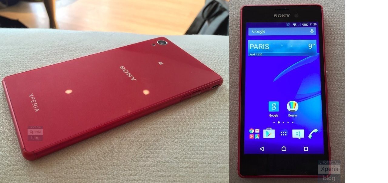 Surgem novas imagens do Xperia Z4 Tablet e do Xperia M4 Aqua