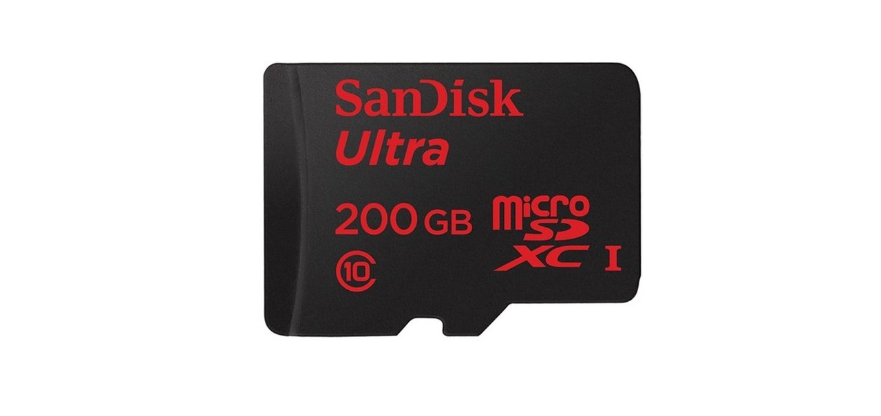 SanDisk anuncia novo cartão micro SD de 200 GB