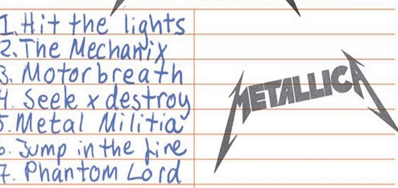 Metallica lançará demo remasterizada em fita cassete