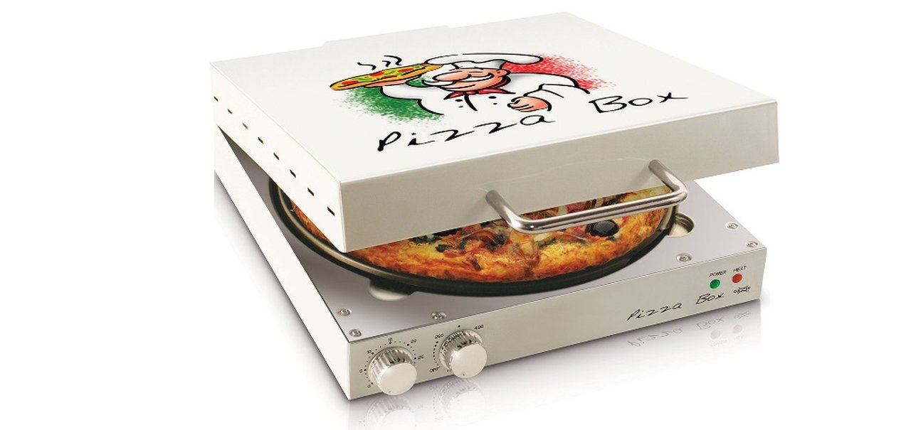 Você vai querer esta caixa de pizza (que é também um forno elétrico)