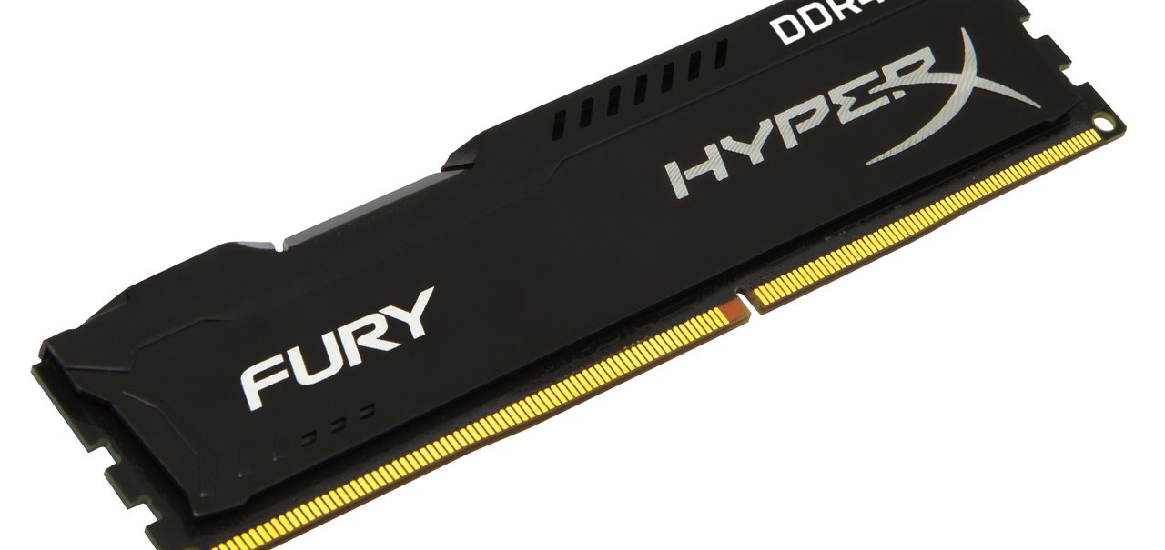 HyperX lança memórias Fury DDR4 e aumenta capacidade dos kits Predator DDR4