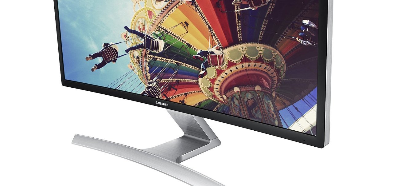 Samsung é pioneira ao trazer monitores curvos oficialmente ao Brasil