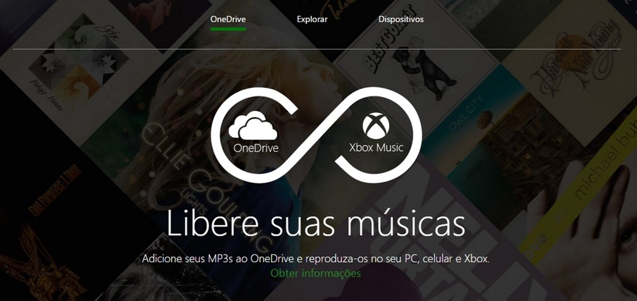 Transmissão de músicas do OneDrive para o Xbox Music já está disponível