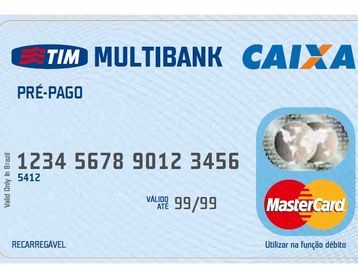 Caixa, MasterCard e TIM lançam conta financeira pré-paga no celular