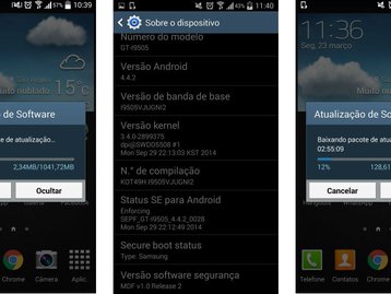 Galaxy S4 começa a receber o Android Lollipop