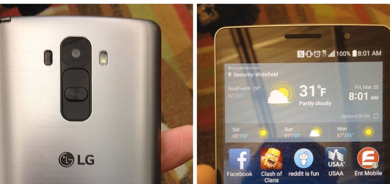 Fotos revelam possível variação Note do LG G4