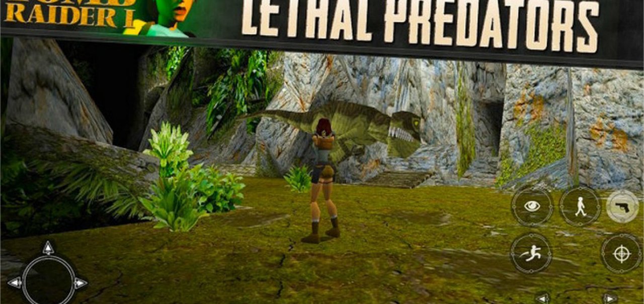 Tomb Raider de 1996 está disponível para Android