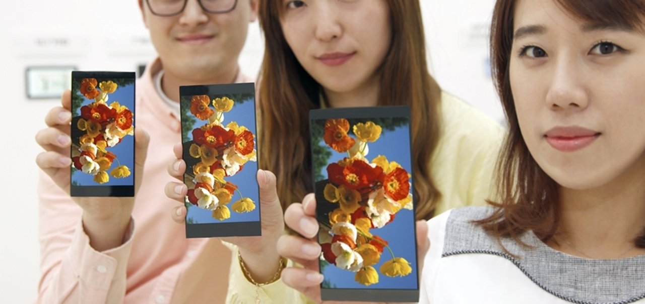 LG revela novo display. Seria essa a tela do próximo flagship da empresa?