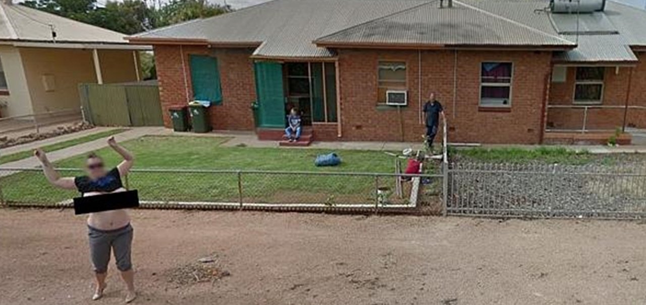 Bizarro: australiana é indiciada por fazer topless no Google Street View