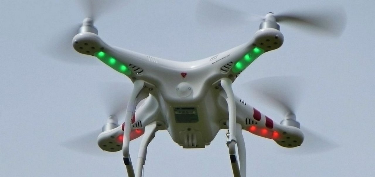 Polícia utilizará drones armados com spray de pimenta na Índia