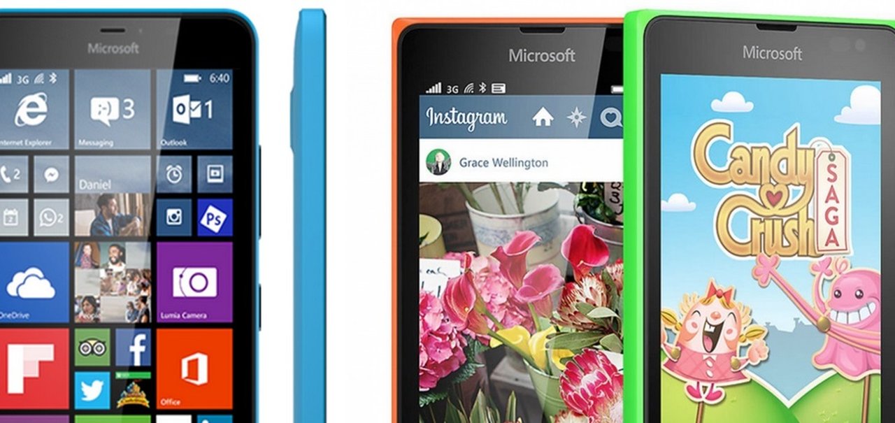 Lumia 640 e Lumia 435 ganham novas cores no Brasil