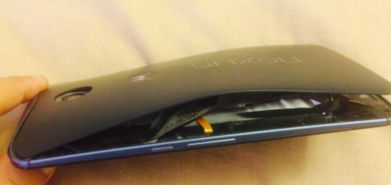 Bateria de Nexus 6 explode e assusta dona do aparelho