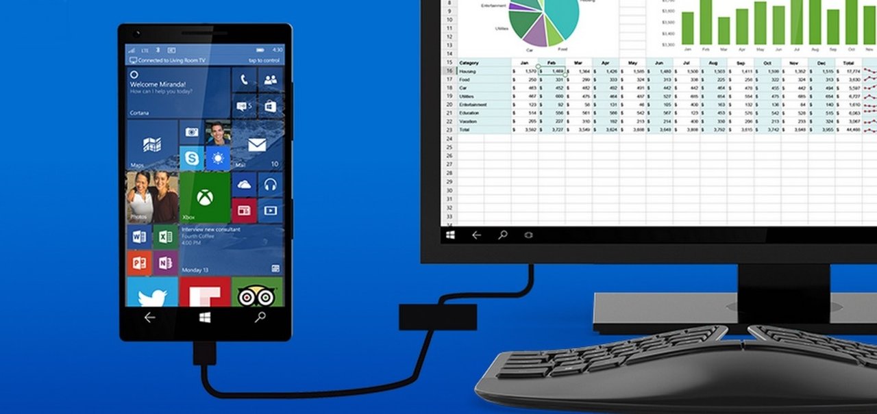 Windows 10: somente smartphones novos terão suporte ao 'Continuum'