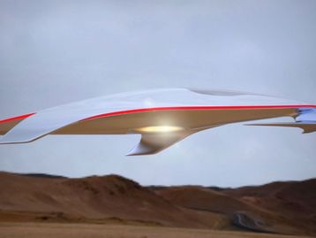 Designer da Ferrari imagina as naves espaciais do futuro