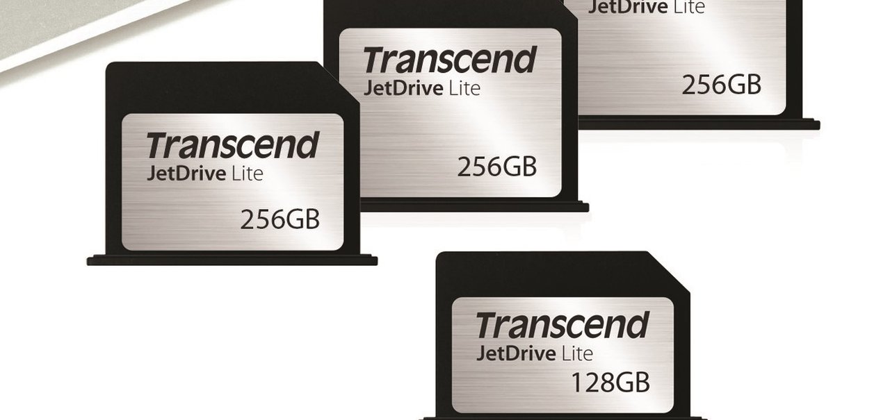 Transcend anuncia cartões de até 256 GB para MacBooks