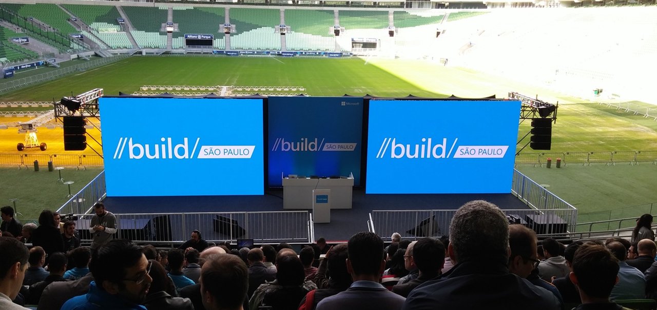 Microsoft traz primeira edição da Build ao Brasil no estádio do Palmeiras