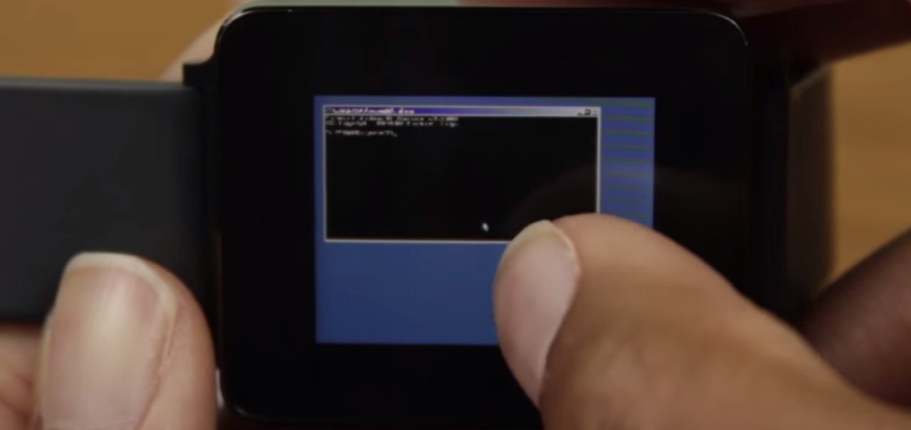 Nostalgia de pulso: alguém conseguiu instalar o Windows XP em um LG G Watch