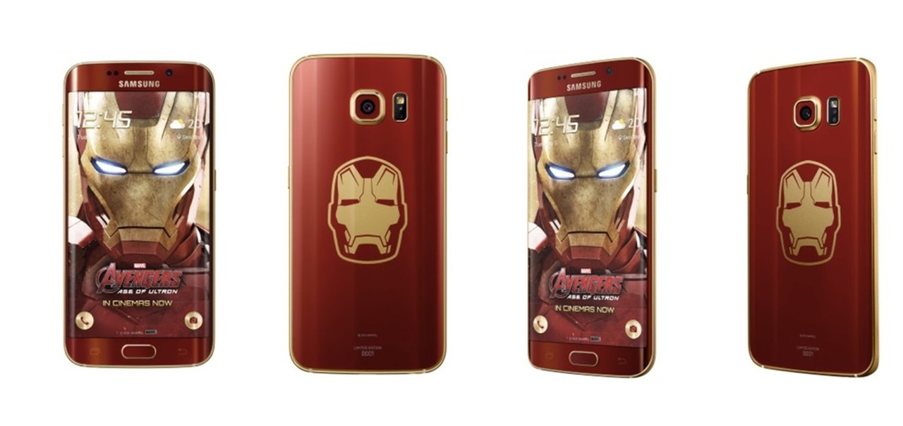 Samsung revela a incrível Galaxy S6 Edge Iron Man Limited Edition