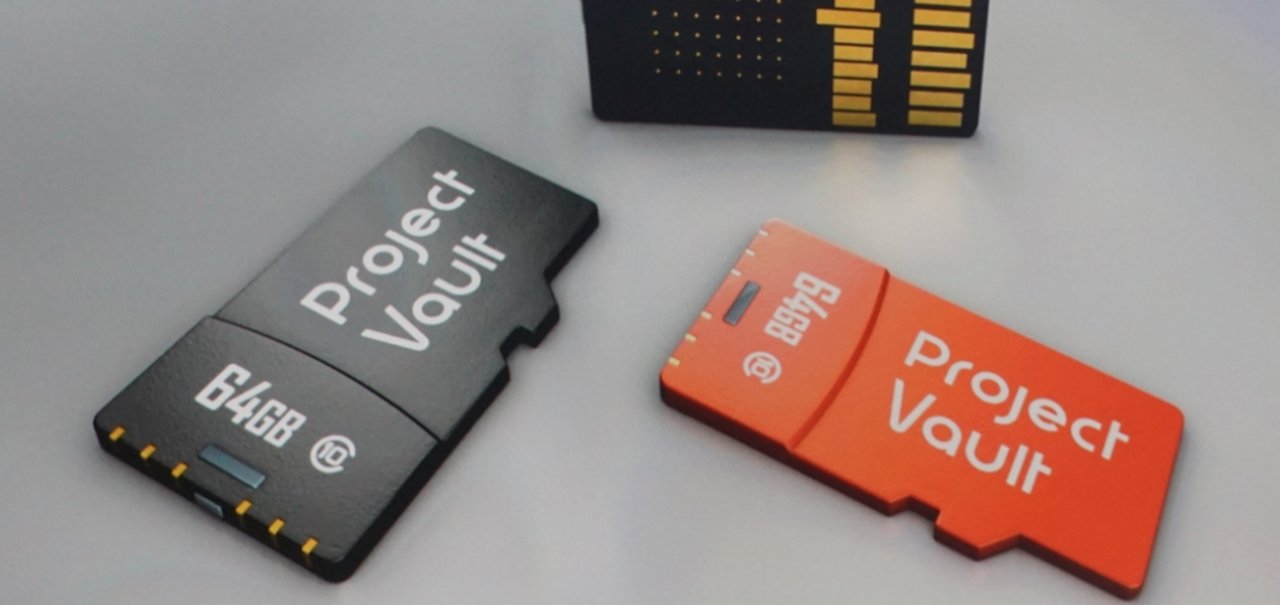 Project Vault oferece microSD com sistema de criptografia completo