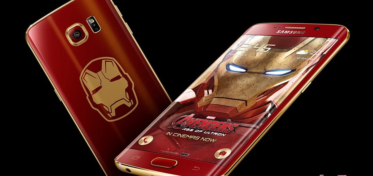 Uau! Galaxy S6 Edge Iron Man Edition é ofertado por quase R$ 32 mil no eBay